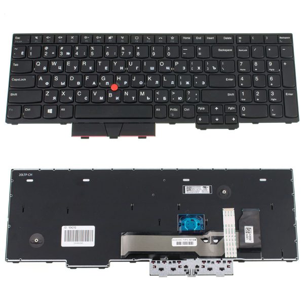 Клавіатура для ноутбука LENOVO (ThinkPad L15) rus, black
