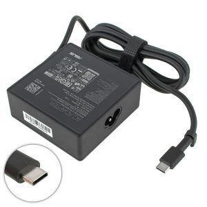 Оригінальний блок живлення для ноутбука ASUS TYPE-C 100W, квадратный, black (нужен кабель!)