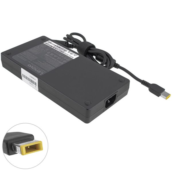 Блок живлення для ноутбука LENOVO 20V, 11.5A, 230W, USB+pin (Square 5 Pin DC Plug), black (ADL230NDC3A) (без кабеля!)