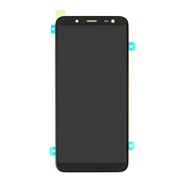 Дисплей для смартфона (телефону) Samsung Galaxy J6 (2018) SM-J600, black (У зборі з тачскріном)(без рамки)(Service Original)