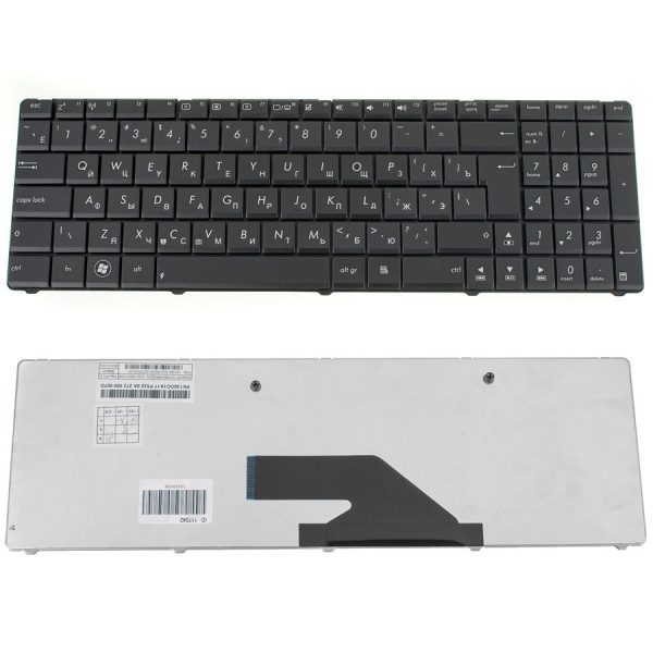 Клавіатура для ноутбука ASUS (K75DE) rus, black (OEM)