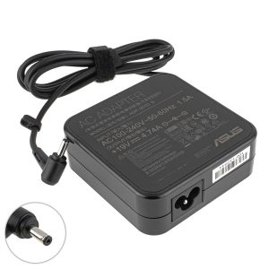 Оригінальний блок живлення для ноутбука ASUS 19V, 4.74A, 90W, 4.0*1.35мм, L-подібний роз'єм, black, квадратний (без кабеля!)