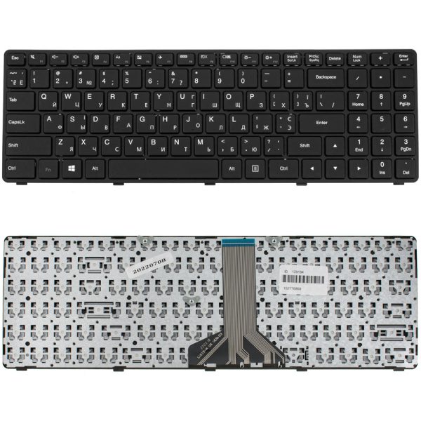 Клавіатура для ноутбука LENOVO (IdeaPad 100-15IBD) ukr, black