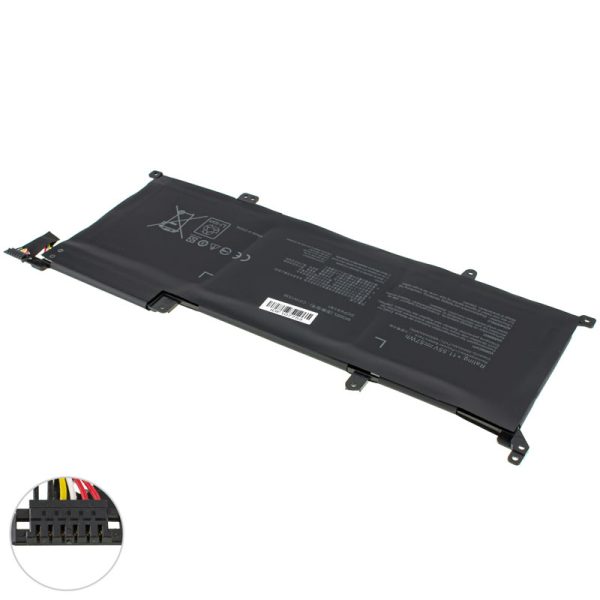Батарея для ноутбука ASUS C31N1539 (Zenbook UX305UA, UX306UA series) 11.55V 4940mAh 57Wh Black