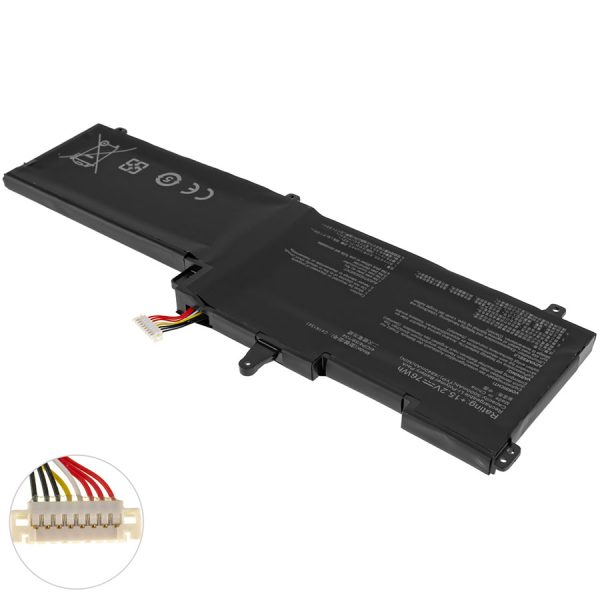 Батарея для ноутбука ASUS C41N1541 (ROG Strix: GL702VT, GL702VM, GL702ZC series) 15.2V 5000mAh 76Wh Black