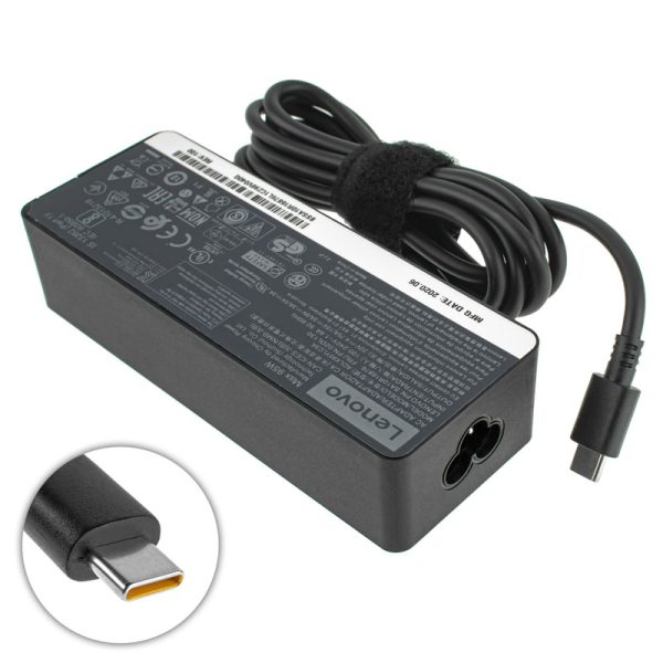 Оригінальний блок питания для ноутбука LENOVO TYPE-C 95W, Black, RECTANGULAR