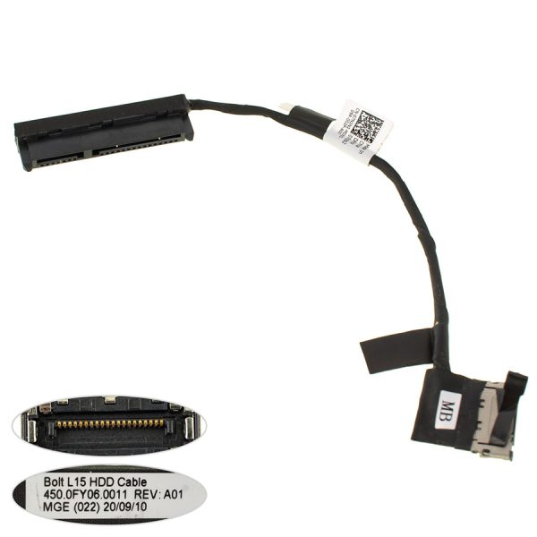 Шлейф жорсткого диска SSD/HDD для ноутбука DELL (Latitude 3500 E3500 ), (450.0FY06.0011)