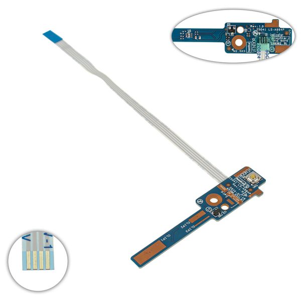 Плата з кнопкою включення для ноутбуку HP (14-R 14-G 240 245 246 G3), (LS-A994P)