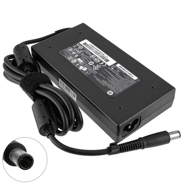 Оригінальний блок живлення для ноутбука HP 19.5V, 6.15A, 120W, 7.4*5.0-PIN, 3pin, black, SLIM RECTANGULAR
