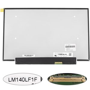 Матрица 14.0" LM140LF1F02 (1920*1080, 40pin(eDP, 144Hz, IPS, 300cd/m2), LED, SLIM (без планок и ушек), матовые, разъем справа внизу) для ноутбука