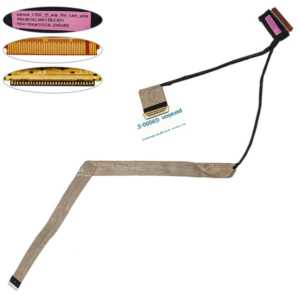 Шлейф для ноутбука Lenovo (Flex5: 15ALC05, 15IIL05) LED (450.0K102.0001)