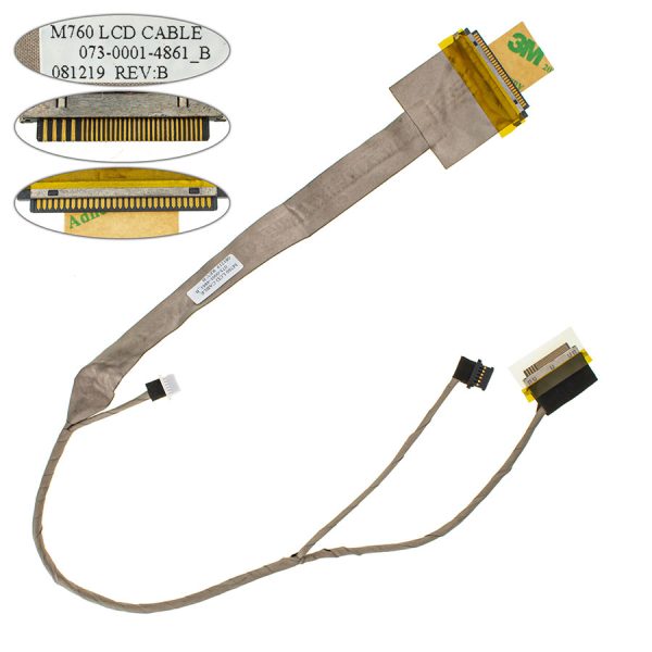 Шлейф матриці для ноутбука Sony (Vaio: VGN-FW) M760 (073-0001-4861_B)