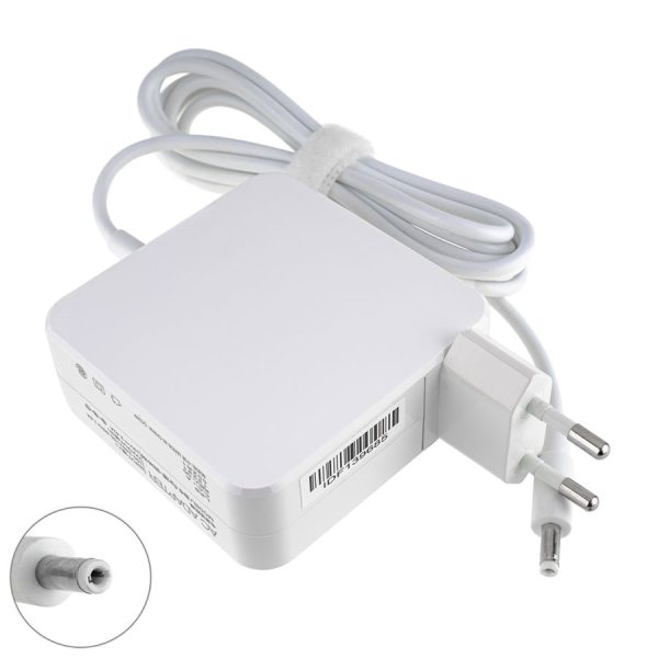 Блок живлення для ноутбука XIAOMI 19V, 3.42A, 65W, 4.0*1.7мм, прямой разъём, квадратний, white (без кабеля!)