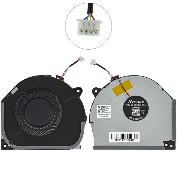 Вентилятор для ноутбука LENOVO IdeaPad Legion Y530-15ICH (5F10R40214) (Two fan: Right+Left) (Кулер)