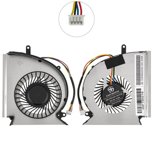 Вентилятор для ноутбука MSI GE75, GP75, GL75 (GPU FAN) (PAAD06015SL-N417) (Кулер)