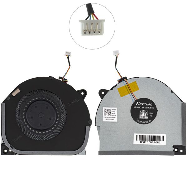 Вентилятор для ноутбука LENOVO IdeaPad Legion Y530-15ICH (CPU FAN) (NS85C20, DC28000DKD1) (Кулер)