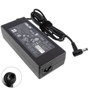 БЖ для ноутбука ASUS 19V, 6.32A, 120W, 6.0*3.7мм-PIN,  black (без кабелю!)