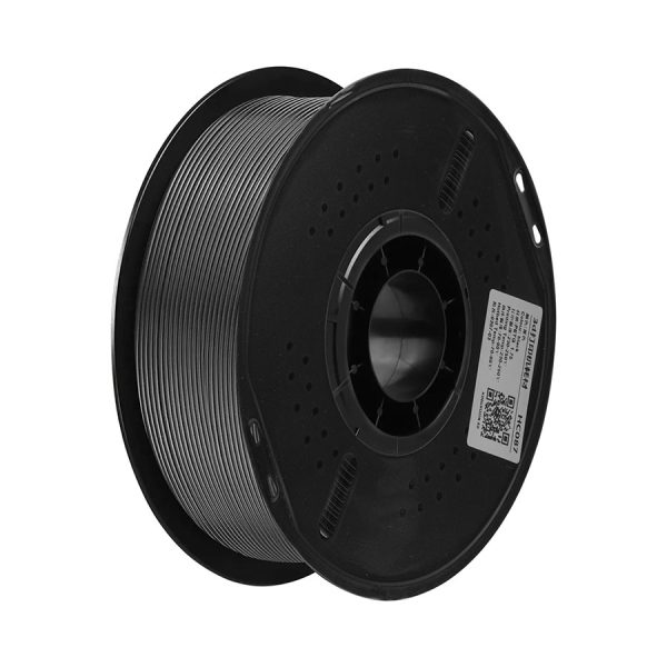 Пластик для 3D принтера PETG ПЕТГ, чорний, філамент, 1,75 мм, 1кг, Kingroon