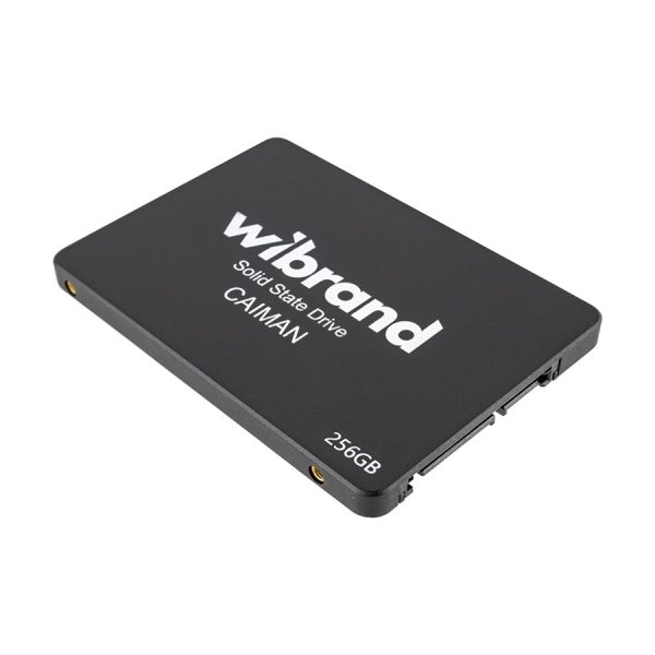 Жорсткий диск 2.5" SSD 256Gb Wibrand Caiman, WI2.5SSD/CA256GB, 3D TLC NAND, SATA-III 6Gb/s, зап/чт. - 470/560мб/с, BULK