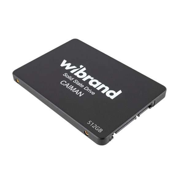 Жорсткий диск 2.5" SSD 512Gb Wibrand Caiman, WI2.5SSD/CA512GB, 3D TLC NAND, SATA-III 6Gb/s, зап/чт. - 470/560мб/с, BULK