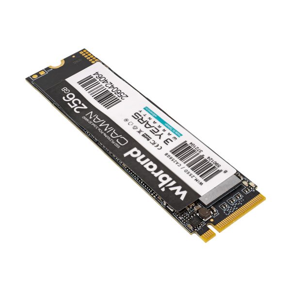 Жорсткий диск M.2 2280 SSD 256Gb Wibrand Caiman, NVMe, PCI Express 3.0x4, 3D NAND TLC, зап/чт. 1000/2000Мб/с (WIM.2SSD/CA256GB)