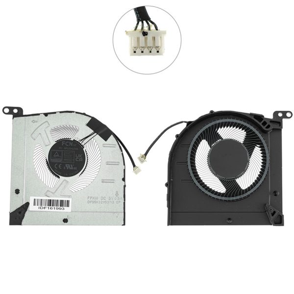 Оригінальний вентилятор для ноутбука Lenovo (IdeaPad Gaming 3 15IAH7), GPU FAN, DC 5V (Кулер)