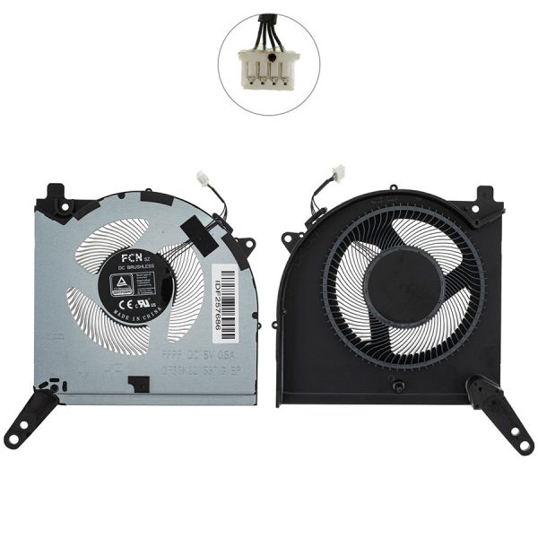 Оригінальний вентилятор для ноутбука Lenovo (Legion 5-15ARH7), GPU FAN, 5V (кулер)