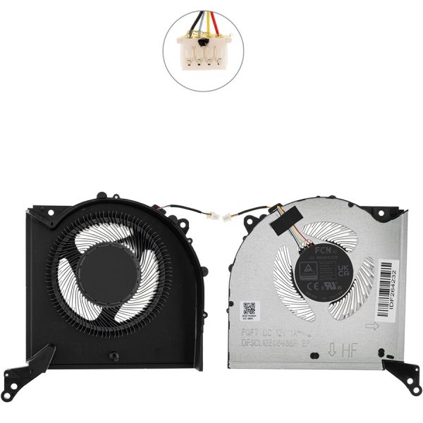 Оригінальний вентилятор для ноутбука (Legion Pro 7 16IRX8H), CPU FAN, 12V (кулер)