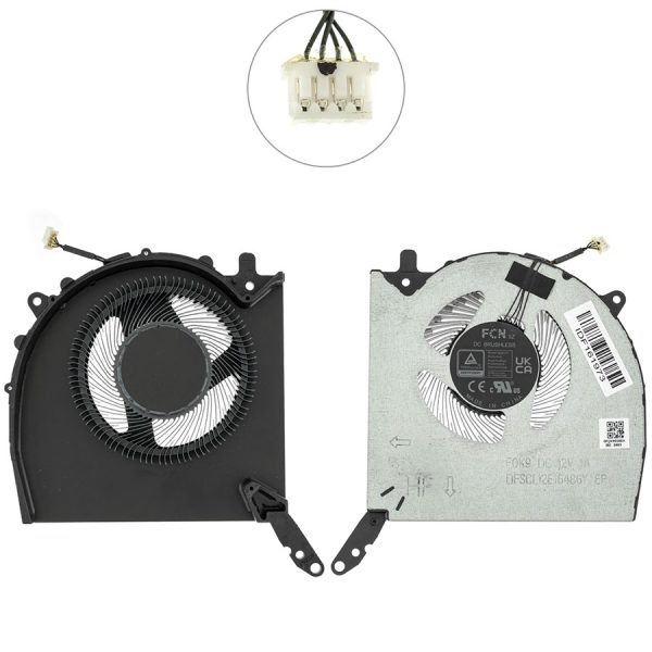 Оригінальний вентилятор для ноутбука Lenovo (Legion Pro 5 16IRX8), GPU FAN, 12V (кулер)