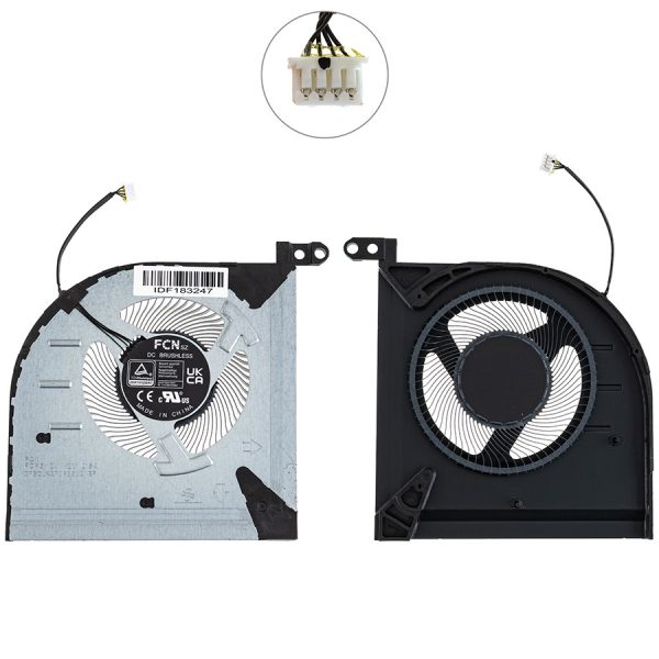 Оригінальний вентилятор для ноутбука Lenovo (Legion S7 16APH8), 12V, GPU FAN (кулер)