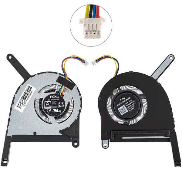Оригінальний вентилятор для ноутбука ASUS (FA507RE, FX507ZE, FX507ZC), (CPU FAN), 5V, (13NR09M0T01011) (Кулер)