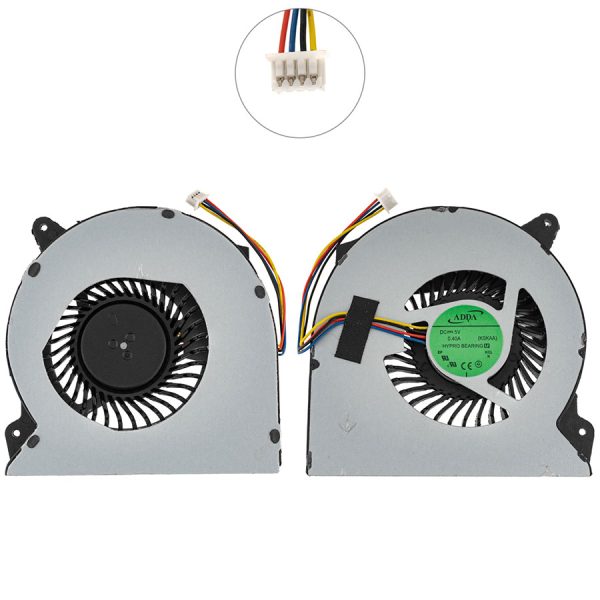 УЦІНКА!!! ЛОМ ВУШКА!!оригінальний вентилятор для ноутбука ASUS G750JH, G750JZ (CPU FAN), 5V (13NB0181P02011) (Кулер)
