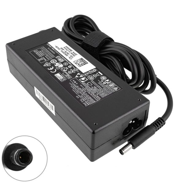 Оригінальний блок живлення для ноутбука DELL 19.5V, 4.62A, 90W, 4.5*3.0-PIN, Black, RECTANGULAR