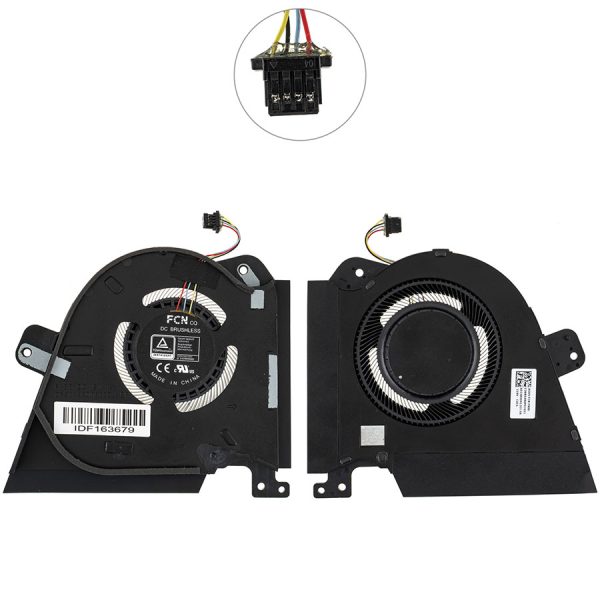 Оригінальний вентилятор для ноутбука ASUS (GX551 series), 12V, (CPU FAN), (13NR04N0P02011)