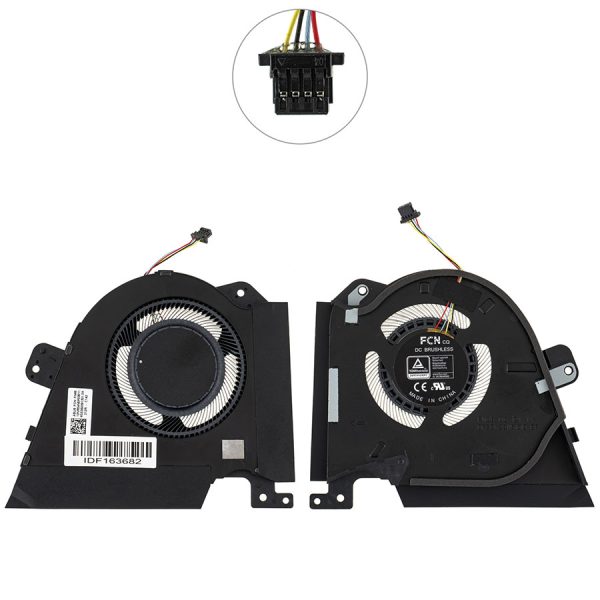 Оригінальний вентилятор для ноутбука ASUS (GX551 series), 12V, (GPU FAN), (13NR04N0P03011)