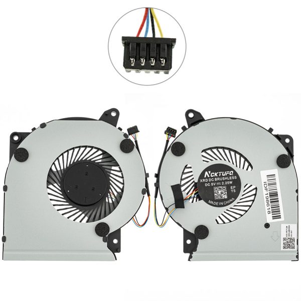 Вентилятор для ноутбука ASUS X409UA, X409FA, X409UJ, X509FA, X509FB, X509UB (CPU FAN) (13NB0MT0T01311) (Кулер)