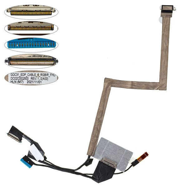 Шлейф матриці для ноутбука DELL (7320,7320S,E7320S) 30 0.4 FHD (DC02C00QS00)