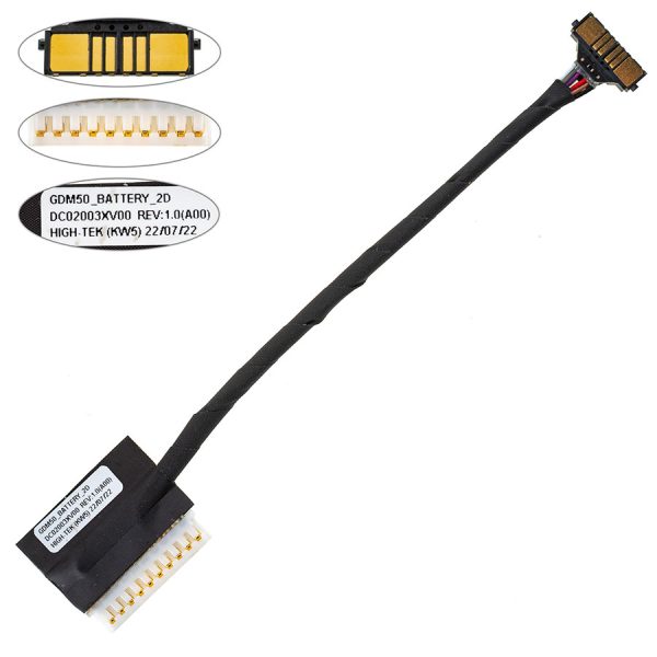 Шлейф для підключення акумулятора DELL (3510, 3515, 3511, 3520) DC02003xv00