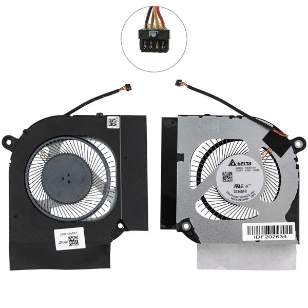 Оригінальний вентилятор для ноутбука ACER (Nitro V16 ANV16-41, ANV16-71), GPU FAN