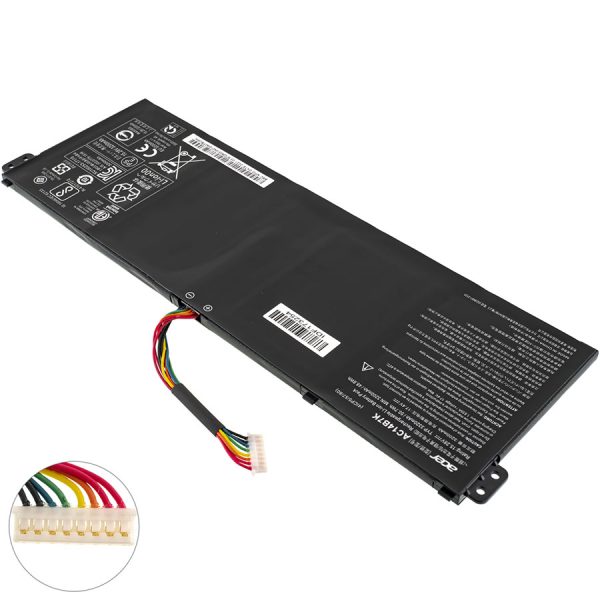 Оригінальна батарея для ноутбука ACER AC14B7K (Spin 5 SP515-51GN, SWIFT 3 SF314-56, SF314-51,  Nitro 5 AN515-42) 15.28V 3320mAh 50.7Wh, Black