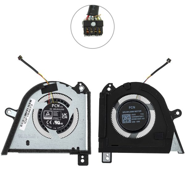 Оригінальний вентилятор для ноутбука Asus ROG Zephyrus M16 (GU604VI, GU604VY) CPU FAN 12V