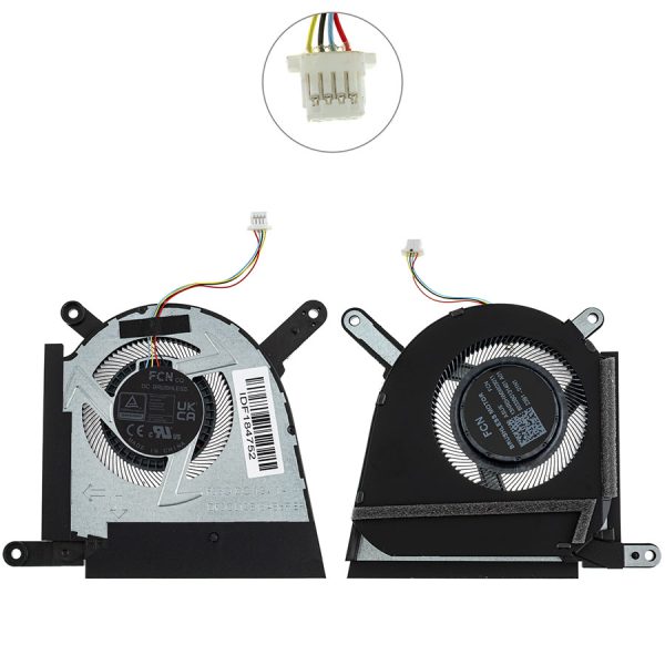 Оригінальний вентилятор для ноутбука Asus TUF Gaming A16 (FA607PV, FX607JV) CPU FAN DC 12V 1A