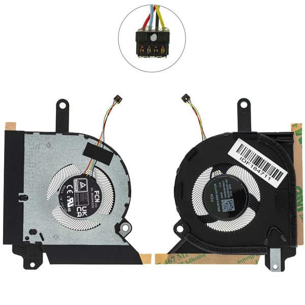 Оригінальний вентилятор для ноутбука Asus ROG Flow X13 (GV302XA, GV302XI)GPU FAN 5V 0.8A