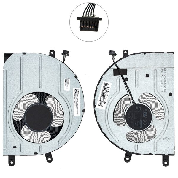 Оригинальный вентилятор для ноутбука Lenovo ( Flex 7 14IAU7, 14IRU8), CPU Fan