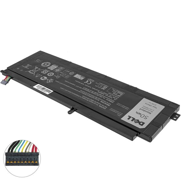 Оригінальна батарея для ноутбука DELL CB1C13 (Chromebook 11) 11.4V, 50W, Black