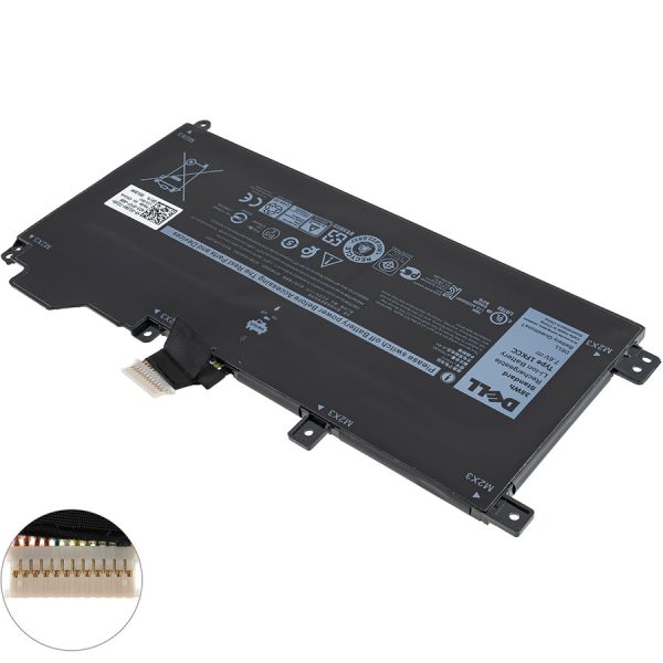 Оригінальна батарея для ноутбука DELL 09NTKM (Latitude 7200) 7.6V, 38W, Black
