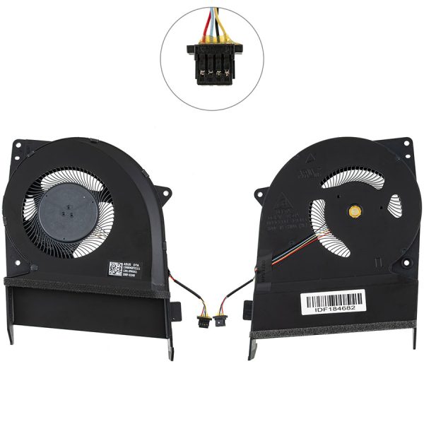 Оригінальний вентилятор для ноутбука Asus Zenbook Duo (UX581GV),12V CPU FAN