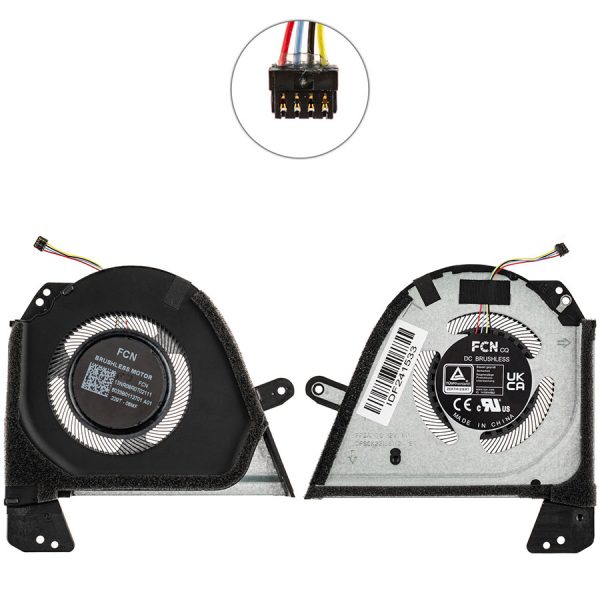 Оригінальний вентилятор для ноутбука Asus ROG Zephyrus (GU603ZE, GU603ZM, GU603ZW) CPU Fan, 12V