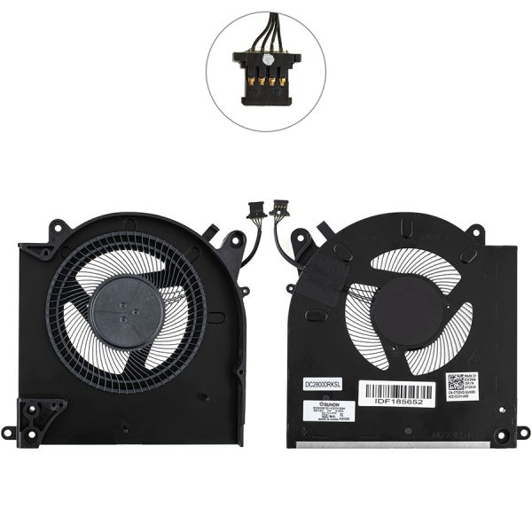 Оригинальный вентилятор для ноутбука Dell (Alienware M15 R3, Alienware M15 R4) GPU Fan, 12V