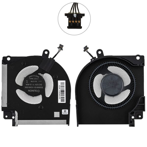 Оригинальный вентилятор для ноутбука Dell (Alienware x17 R1, Alienware X17 R2) GPU FAN, 12V